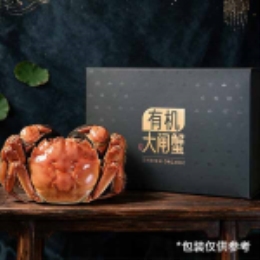 有机阳澄湖大闸蟹礼盒直发-上海